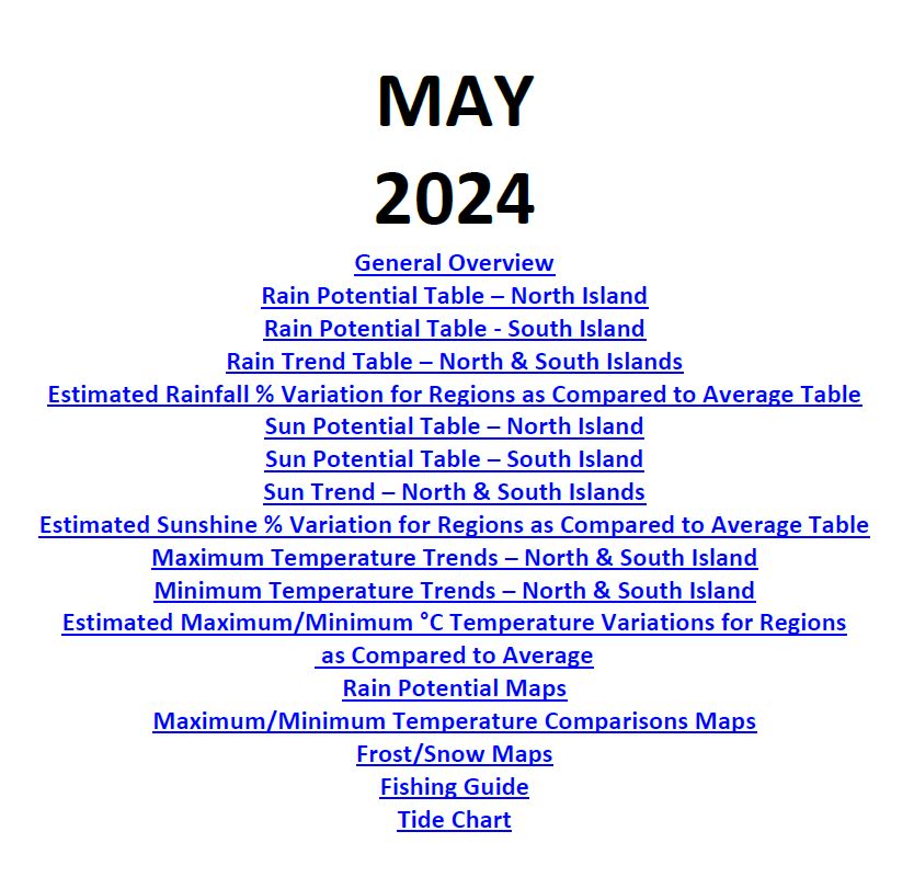2024 NZ May e-Report (from 2024 NZ Weather Almanac)